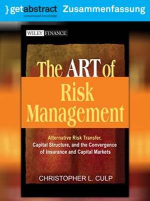 cover image of Die Kunst des Risikomanagements (Zusammenfassung)